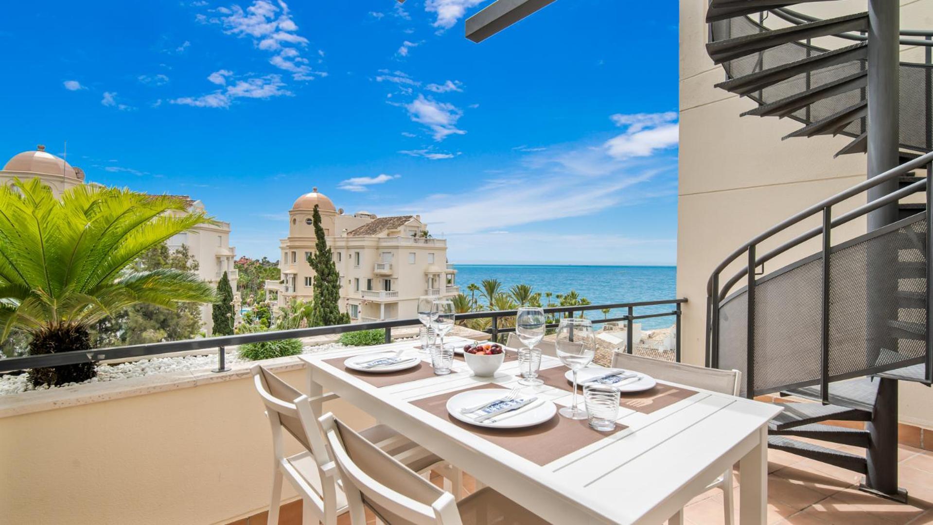 Cosmo Beach With Seaview Between Cancelada And Estepona Bagian luar foto